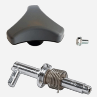 Gray Door Handle Knob Kit for Electrolux