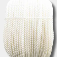 6MM X 200M NYLON ROPE 3 STRAND NATURAL WHITE COLOUR 80%
