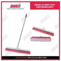 RAYACO (PB18S A) 18" HEAVY DUTY PUSH BROOM (SOFT) C W ALUMINIUM HANDLE - 1 PC