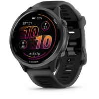 GARMIN Forerunner 570 47mm GPS Running Fitness Watch BLACK, TOUCHSCREEN AMOLED DISPLAY | 10 DAYS BATT | SATIQ & MULTI-BAND GPS | BUILT-IN MIC & SPEAKER | TRAINING READINESS | MUSIC & GARMIN PAY