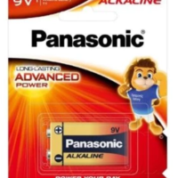 Panasonic Batteries Red Alkaline - 9V