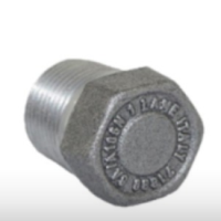 PLUG PIPE TH CS NPT DN15 (A576-1022 1 2) 1 2"NPT HEX PLUG 3000# 6000# A105