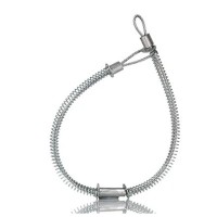 RS PRO 540mm Long Galvanised Steel Hose Whipcheck, 1 2in Hose Size Compatibility [5s]