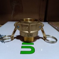 1inch BSPT Thread (NPT-Finished) Brass Camlock Coupling Part B