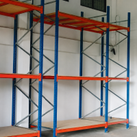 'SSI Schaefer' LS600 Storage Racking Systems c\w Plwyood 2100mm(H) x 1800mm(L) x 600mm(D) x 6 Levels - Starter Bay (800Kgs Lvl\UDL)