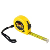 Deli 8203 Steel Measure Tape, 16mm x 5 Meter, Yellow