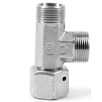Parker EO Swivel Nut Run Tee, Size 6mm OD Parker PN: EL06SOMD71