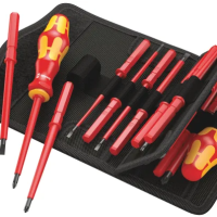 Wera Insulated Screwdriver, 17-Piece, 05006611001