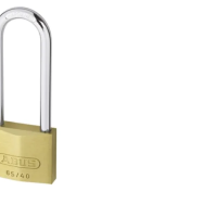 ABUS Key Weatherproof Brass, Steel Padlock, Keyed Alike, 6mm Shackle, 65mm Body, 65 40HB63