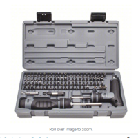 *PROTO Multi-Bit Screwdriver: Clutch Hex Phillips Slotted Spanner Square Torq-Set Torx Tri-Wing Tip