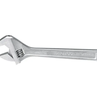 Wrench Adjustable, Clik-Stop, Satin Chrome, 8", PROTO (708LA)