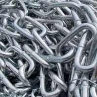 1 4'' ELECTRIC GALV'D LINK CHAIN (30KG, 144FT PER BAG)