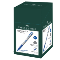 Faber Castell Ballpoint pen Grip X7 0.7mm Blue