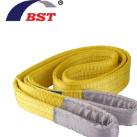 BST FLAT WEBBING SLING 3Tonnes x 6m (Yellow Colour Code)