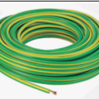 IEP Electra, 1 x 25mm CU PVC-FR-UV (CLASS 2) GREEN YELLOW (600 1000V)