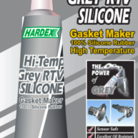 HARDEX RS625 Grey RTV High-Temperature Silicone Gasket Maker (80g)