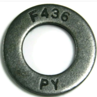 ASTM F436 Flat Washer M14 Hardened Washers Plain Black Washer For Screw Fasterner Bolt Nut Size : M14 (16mm x 29mm x 3mm)