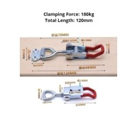 Adjustable Cabinet Toggle Latch Clamp