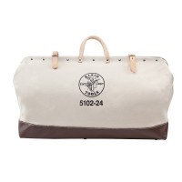 Klein Tools 5102-24 Heavy Duty Natural Canvas Tool Bag, 24-Inch