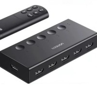 UGREEN 4k 60HZ HDR 5-in-1-out HDMI Splitter with Remote
