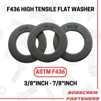 FLAT WASHER F436 ONLY - ZINC NICKEL 7 8 inch