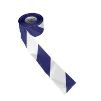RS PRO BLUE, WHITE 500M BARRIER TAPE