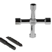 RS PRO Diecast Zinc 5-way Control Cabinet Key