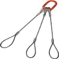 3 LEGGED WIRE ROPE SLING