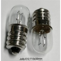 JOLLY FILAMENT BULBS  - E12 T13X33 - 28V 2W , 1 pack 50 pcs