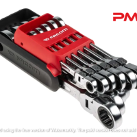 FACOM 467BF SERIES 10-PIECE SPANNER SET, 8  19 MM, CHROME VANADIUM STEEL