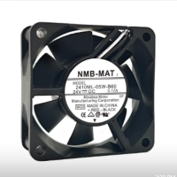 NMB-MAT7 2410ML-05W-B60 Dimension: 60mm x 60mm x 25mm Model: 2410ML-05W-B60 Voltage: 24 VDC FLA: 0.17A
