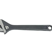 Wrench, Adjustable, Clik-Stop, Black, 8", PROTO (708SLA)