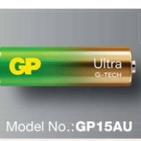 GP BATTERIES ULTRA  ALKALINE BATTERY 2S AA SHRINK